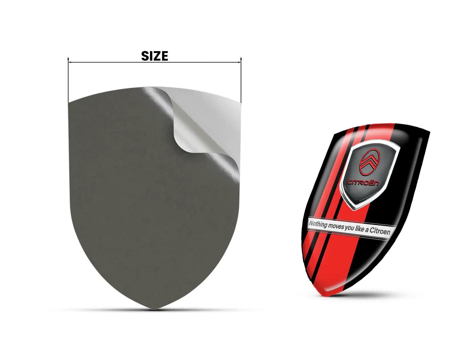 Citroen Insignias En Relieve Resistente Máximo Elegante Pro